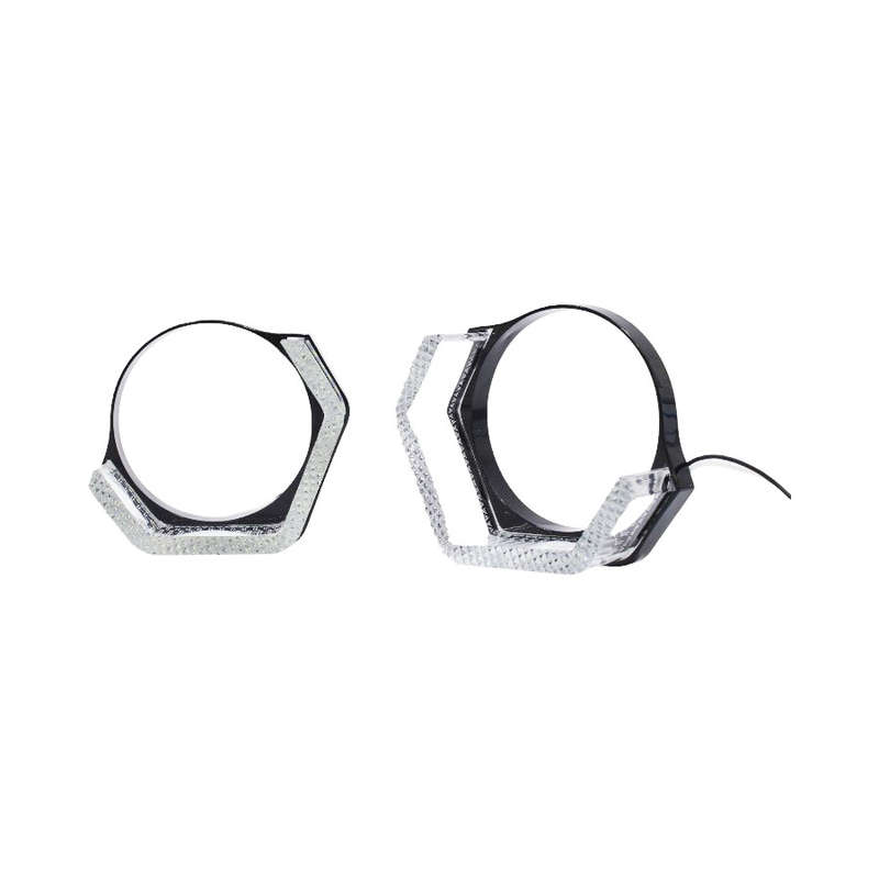 5D Crystal LED Angel Eye Daytime Running Light - i8 V-30 Design