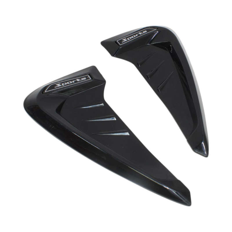 NR Racing Decorative Stick-on Bonnet Vents - 25x12cm (pair)