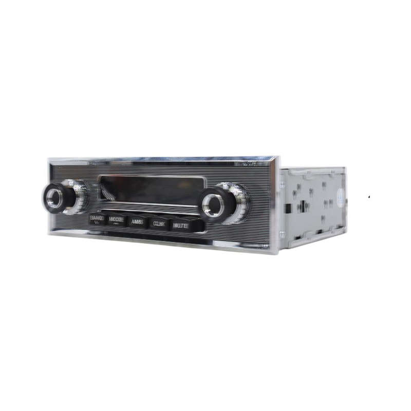 Classic Vintage Retro Design Car Media Player  USB, SD, BT, RCA Outputs, FM Radio