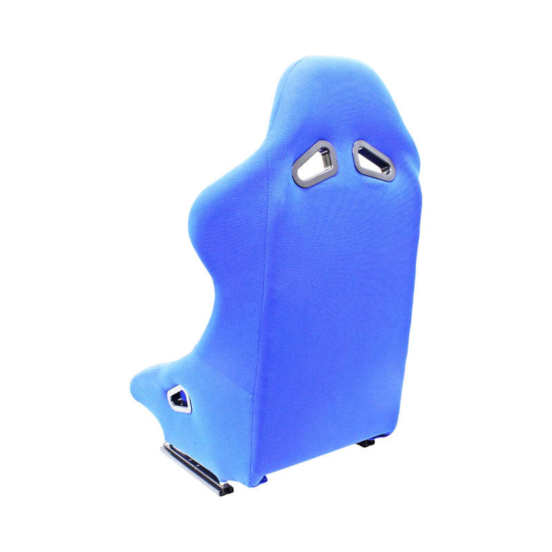 Evo Bucket Non-Reclinable Racing Seats with Polymesh Fabric - Blue (each)