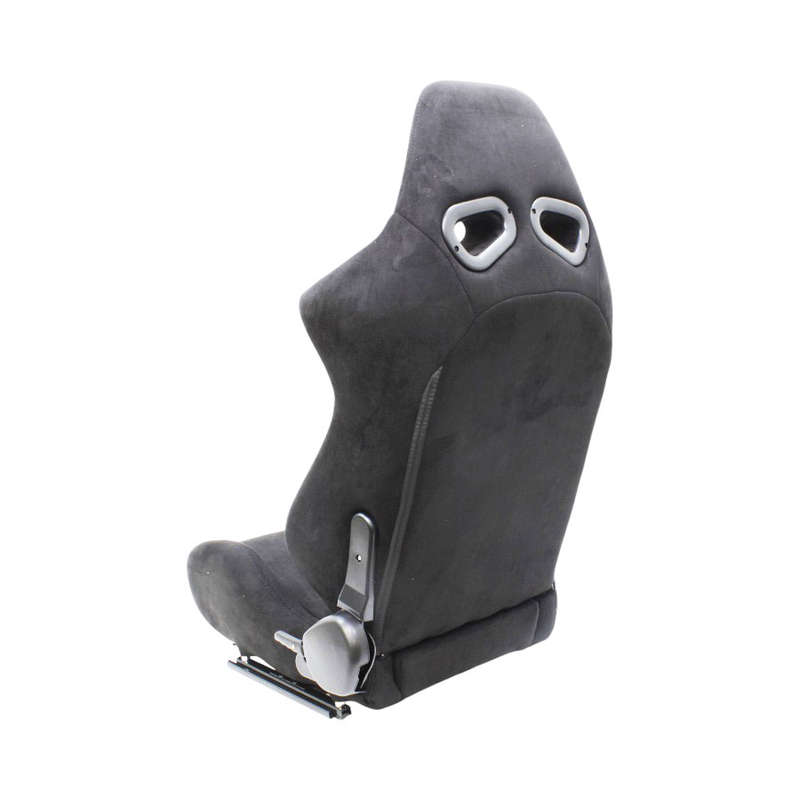Evo Reclinable Racing Seats with Black Suede Finish (pair)