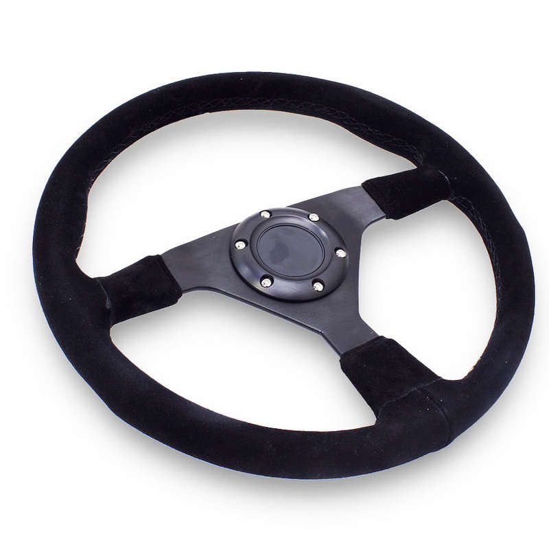 GripForge Montecarlo Sport Design Suede Steering Wheel