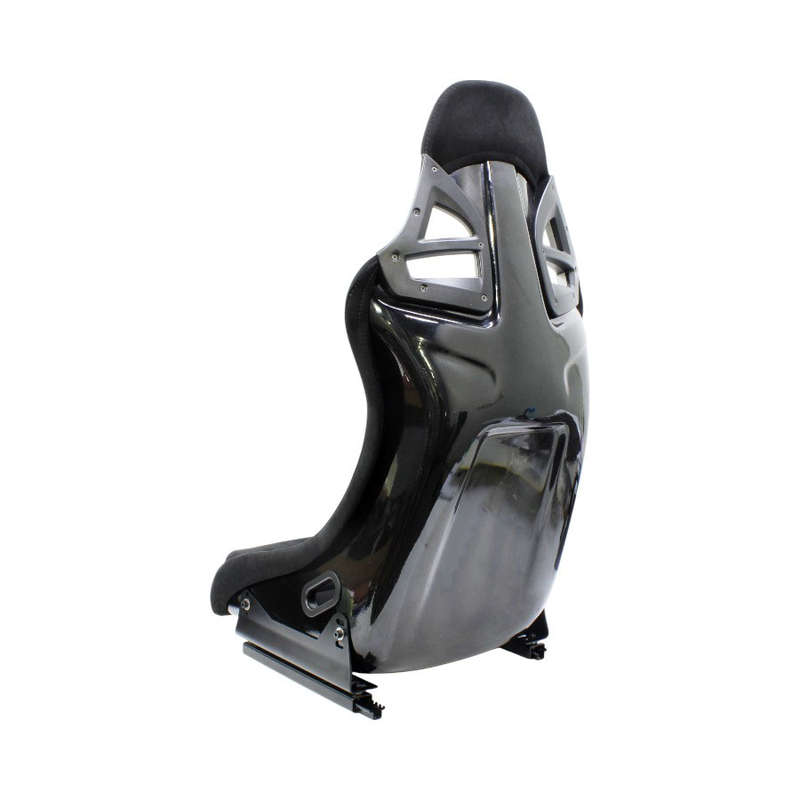 GT Cup Non-Reclinable Racing Seats - Suede Finish with Gloss Black Backing (each)