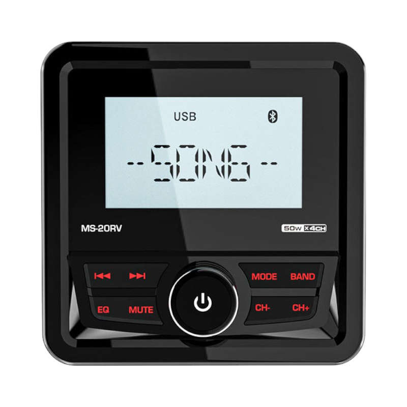 MarineTech 2.8inch Waterproof Outdoor Media Player with bluetooth