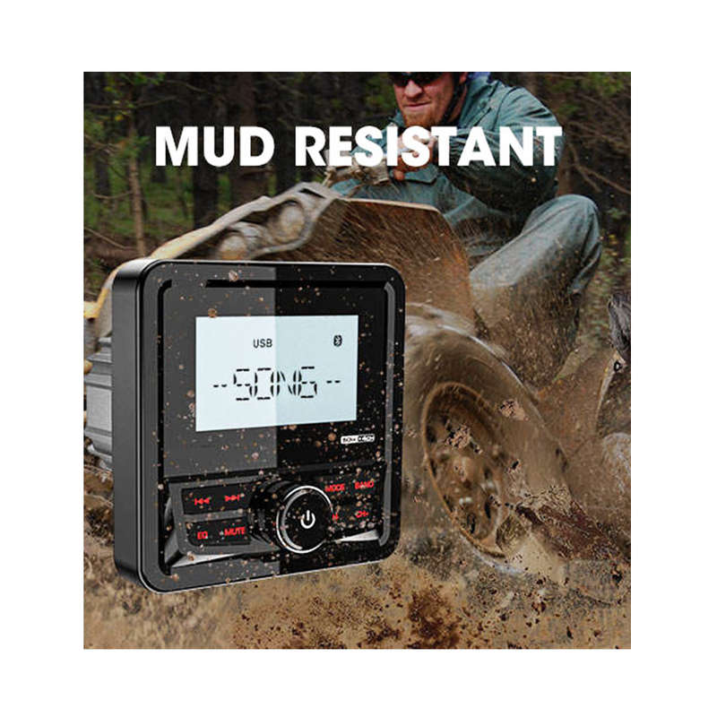 MarineTech 2.8inch Waterproof Outdoor Media Player with bluetooth