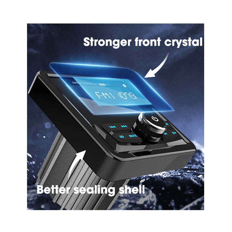 MarineTech 2.8inch Waterproof Outdoor Media Player with bluetooth