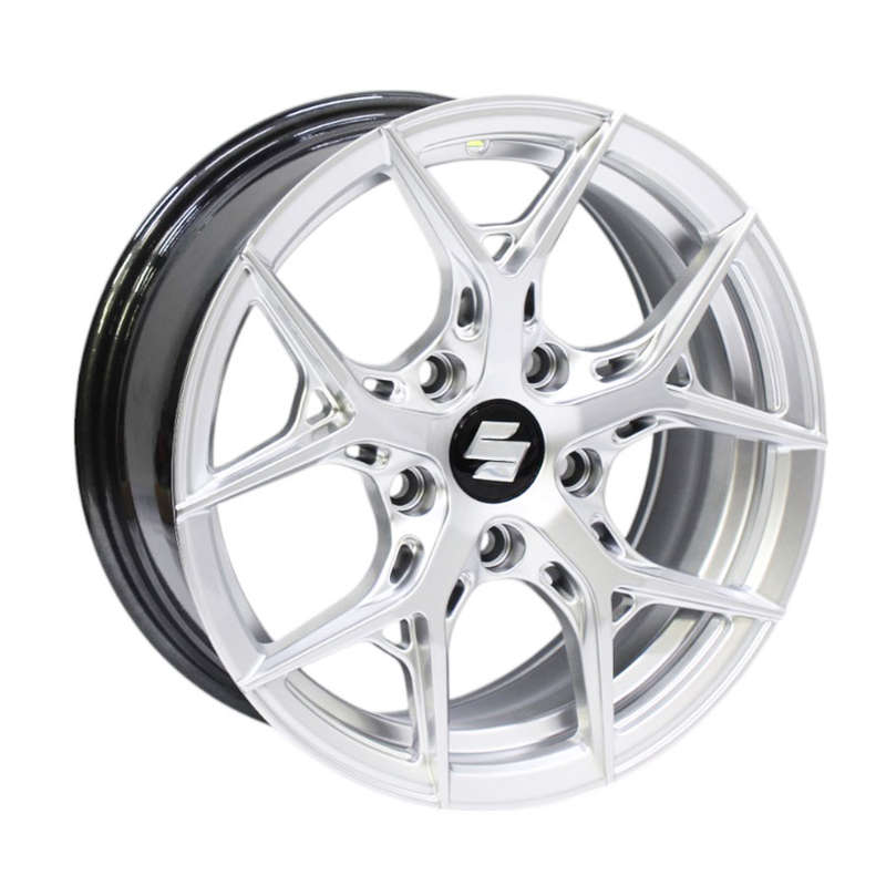 15" XS TS40 5/114 Hyper Silver Alloy Wheels
