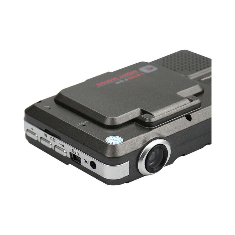 2-in-1 Radar Detector &amp; HD Dash Cam with 360° Coverage
