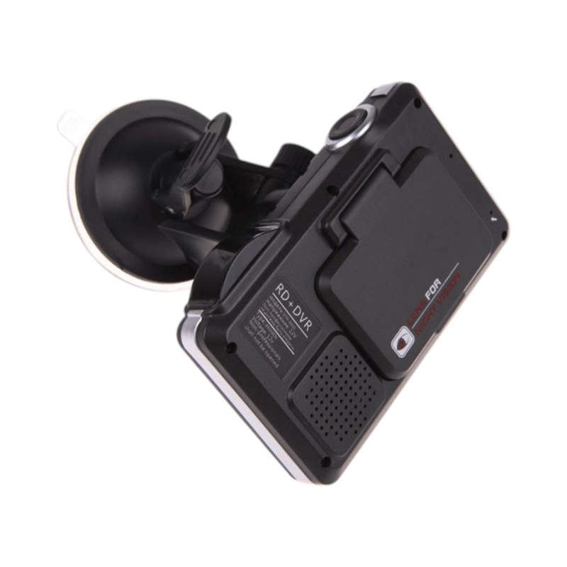 2-in-1 Radar Detector &amp; HD Dash Cam with 360° Coverage