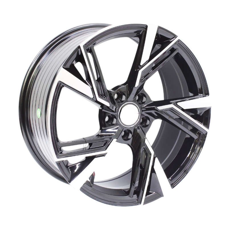 18" GR5236 5/112 Black Machine Face Alloy Wheels