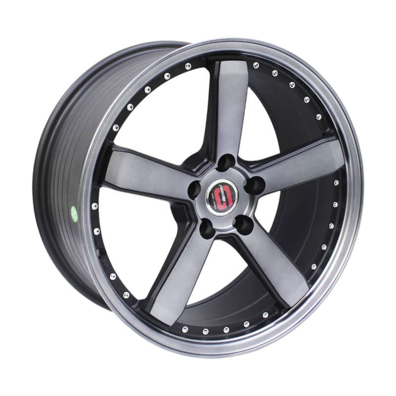 18" GRHX009 5/112 Matt Platinum Black Alloy Wheels