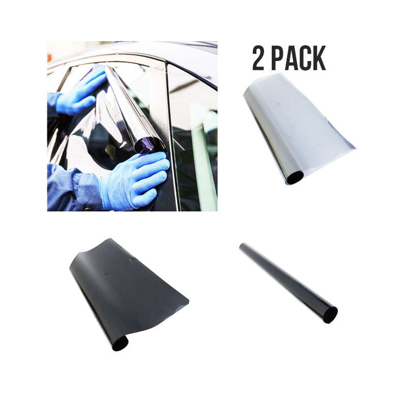 NR Racing Window Tint Film  50x600cm  Dark Silver (2-pack)