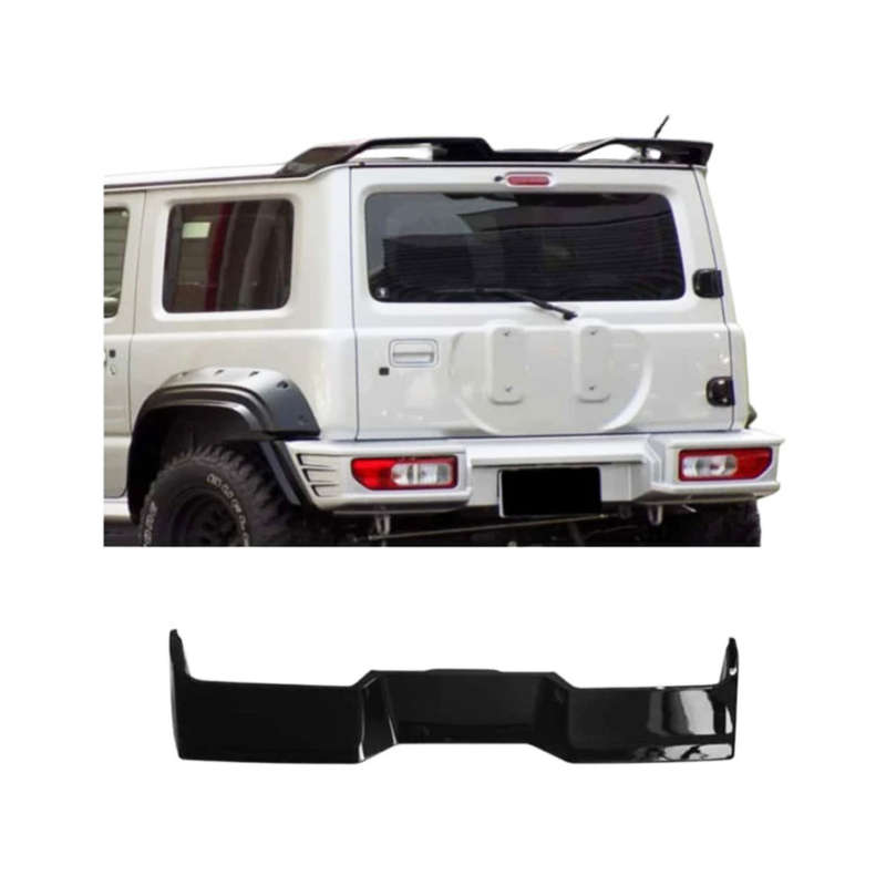 Gloss Black Wald Style Roofspoiler for Suzuki Jimny 2019