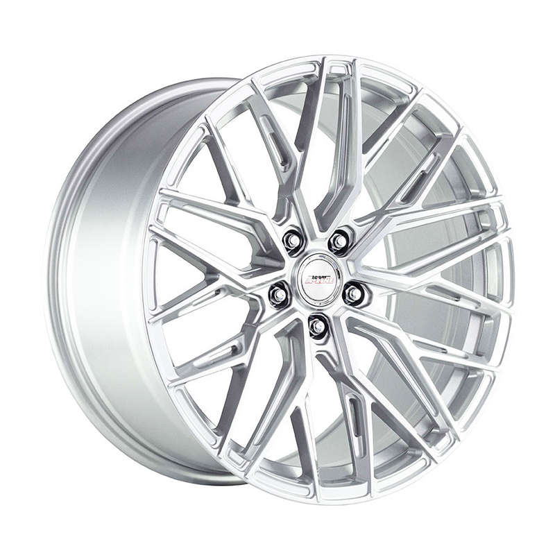 19" A-Line Spy 5/120 Arctic Silver Machine Face Flow Form Alloy Wheels