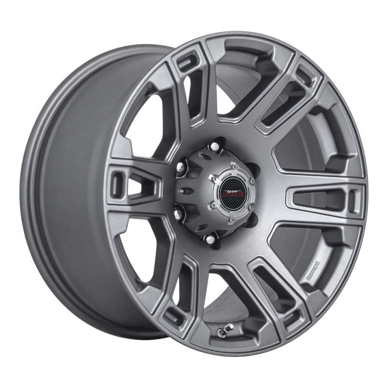 16" A-Line Dagger 6/139 Charcoal Grey Alloy Wheels