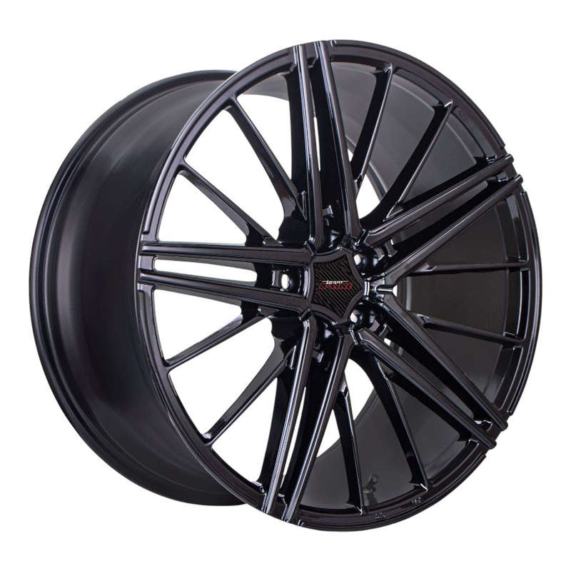 18" A-Line Ice 5/100 Gloss Black Flow Form Alloy Wheels