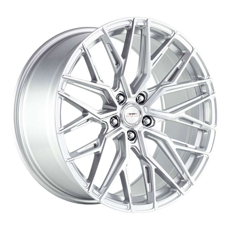 15" A-Line Miami 5/100 Arctic Silver Machine Face Wider Fit Alloy Wheels
