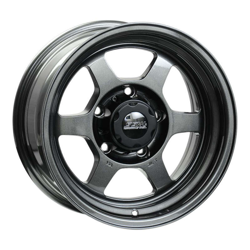 16" SSW S188F01 5/139.7 Gun Metallic Dark Alloy Wheels