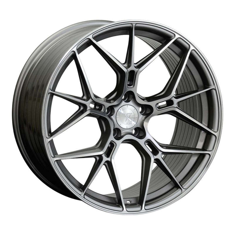 20" Flotec  F125J01 5/112 &amp; 5/114 Brush Finish Titanium Alloy Wheels
