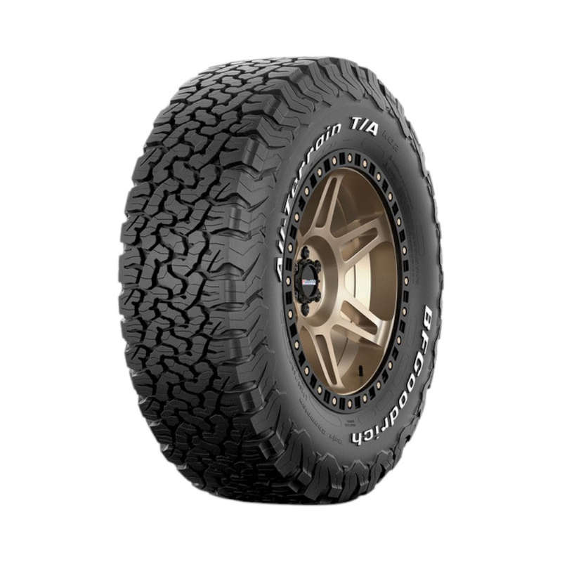 33-12.50-15" BFGoodrich All Terrain TL T/A KO2 LRC RWL Go Tyres