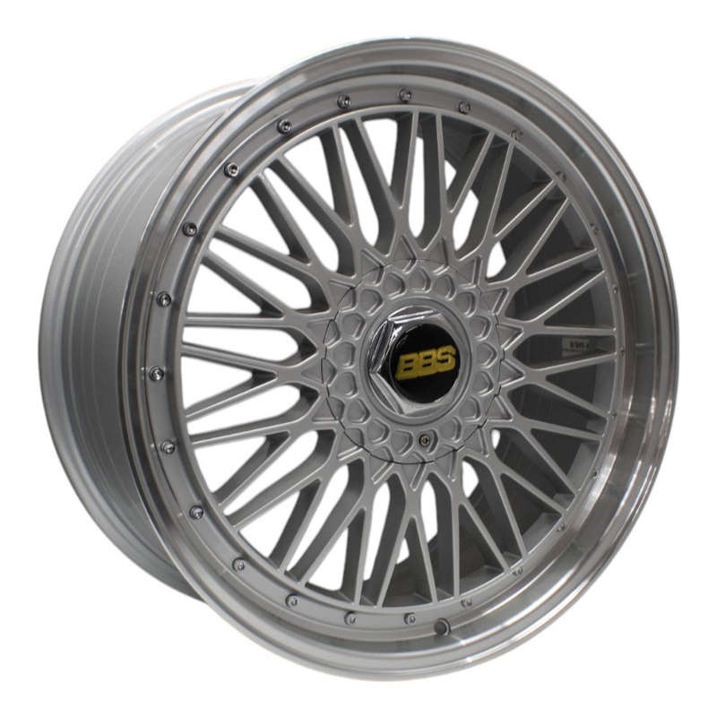 15" CW P2401 5/112 Silver Machine Lip Alloy Wheels