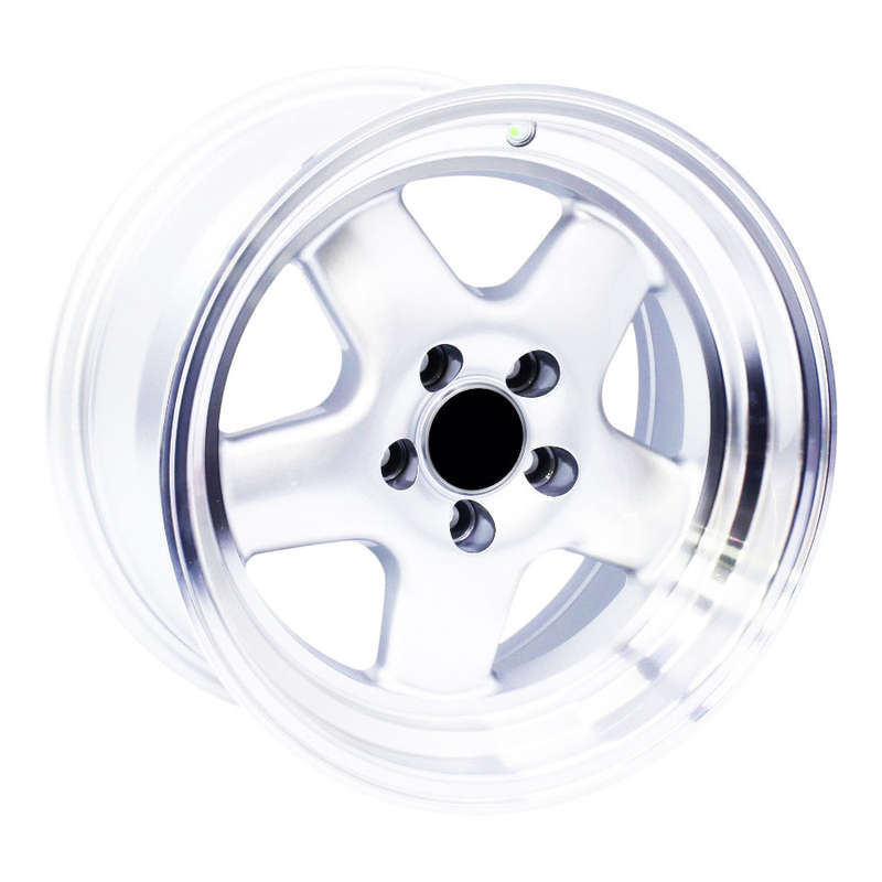 15" ZAR 4 5/100 Silver machined Lip Alloy Wheels