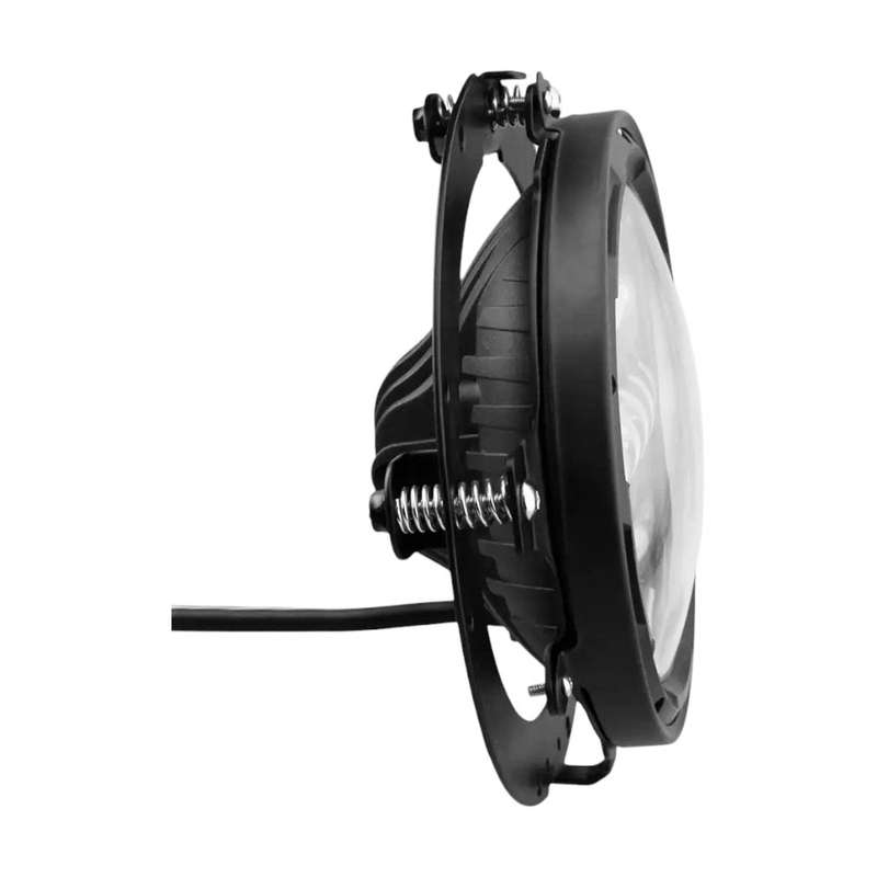 Universal Mounting Bracket for 7" Headlights/Spotlights (Black) - pair