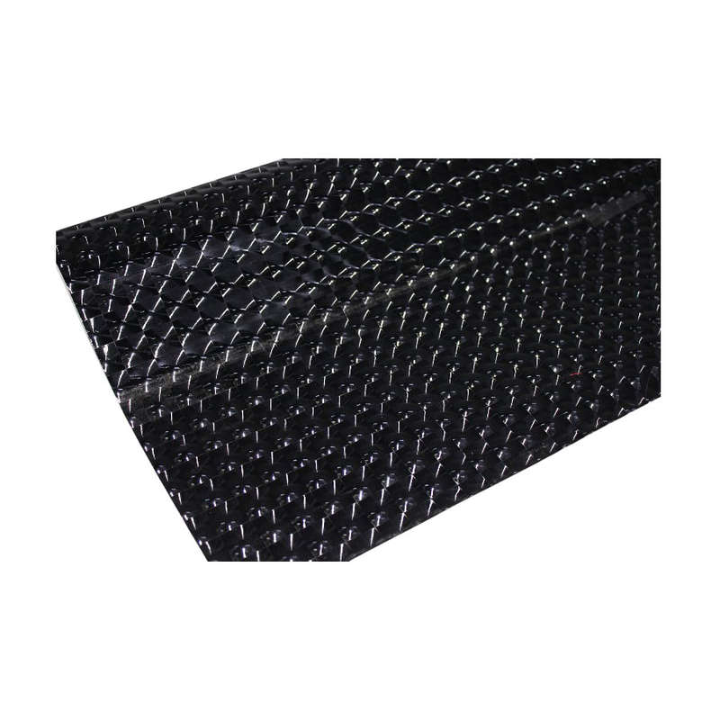3D Cat-Eye Design Carbon Fibre Vinyl Sticker Sheet - 1.5 x 2m