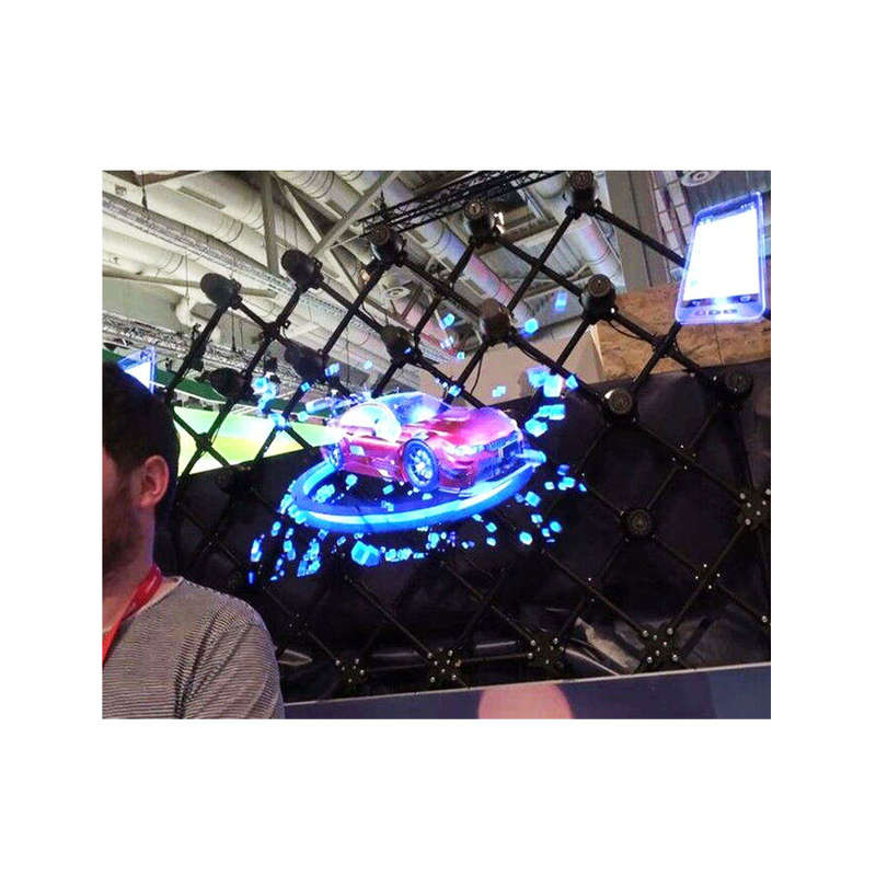 42cm High-Resolution 3D Hologram Projector Fan with 1024*1024 Pixels and 384 LEDs for Advertising...