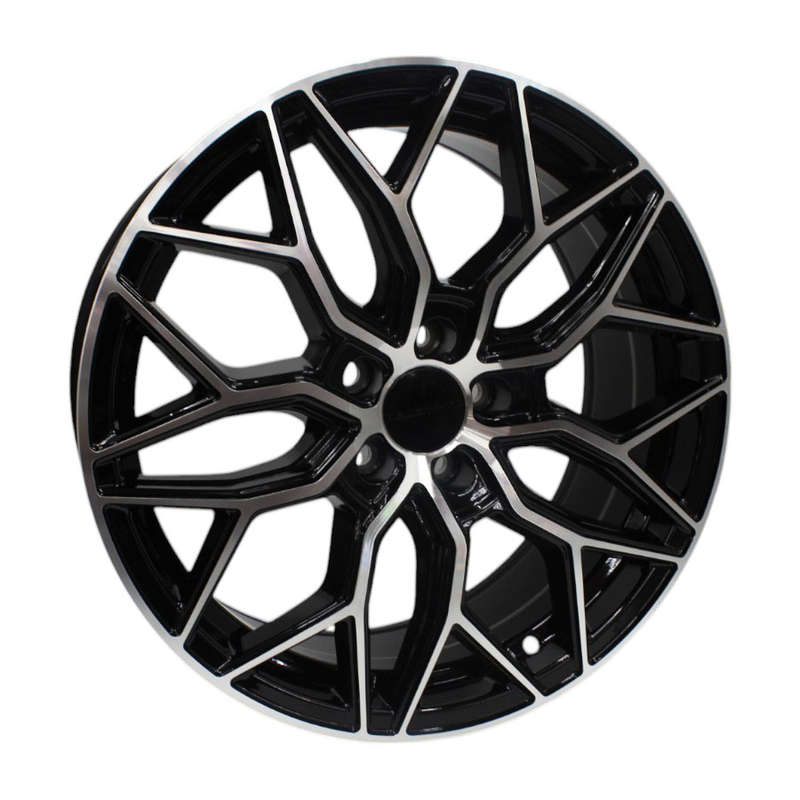 17" Racing Hart Hawk 5/100 Black Machine Face Alloy Wheels