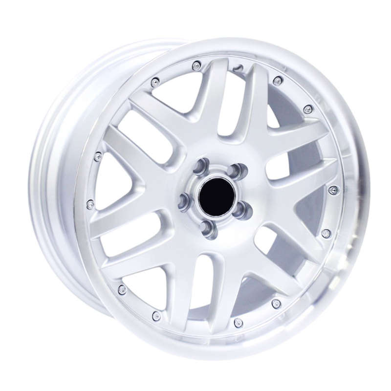 17" S1503 5/100 Silver Machined Lip Alloy Wheels