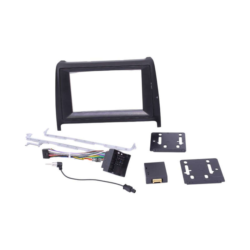 Radio Fascia Trim Plate Kit for VW Polo 2024+ (9" Double Din)