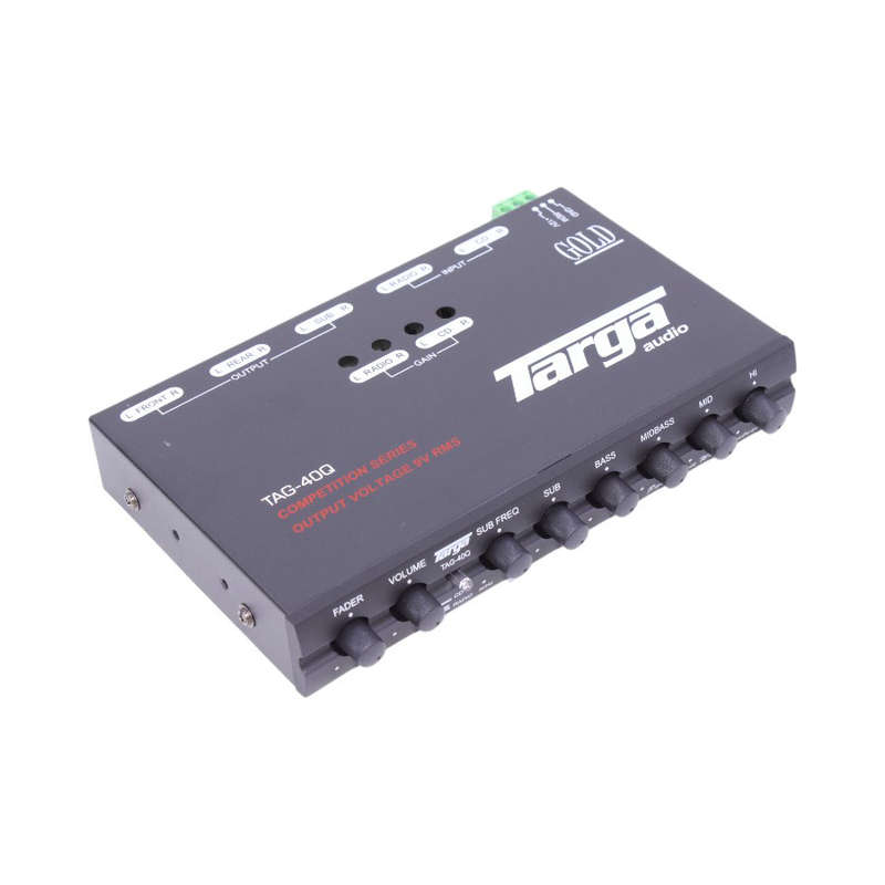 Targa TAG-40Q 4 Band Pre Equilizer with line Driver