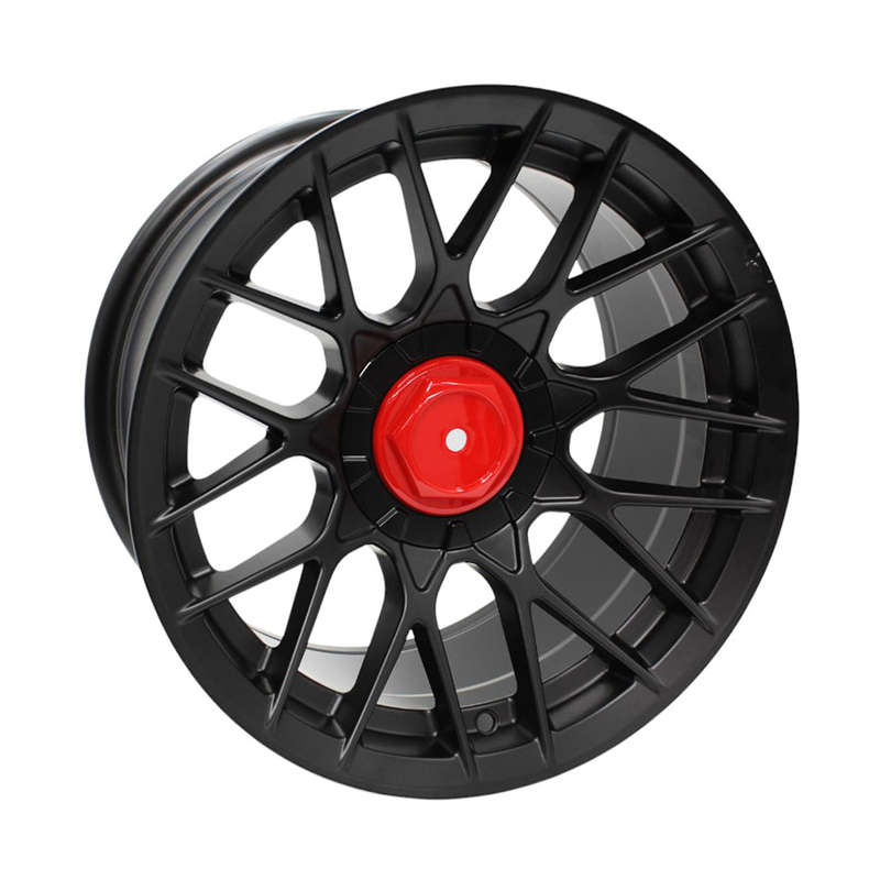 15" ZAR2406-003 4/100 &amp; 4/114 Black Alloy Wheels