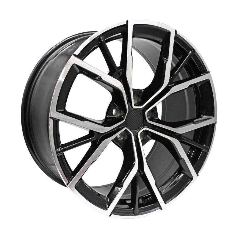 19" H3010 5/112 Black Machine Face Alloy Wheels