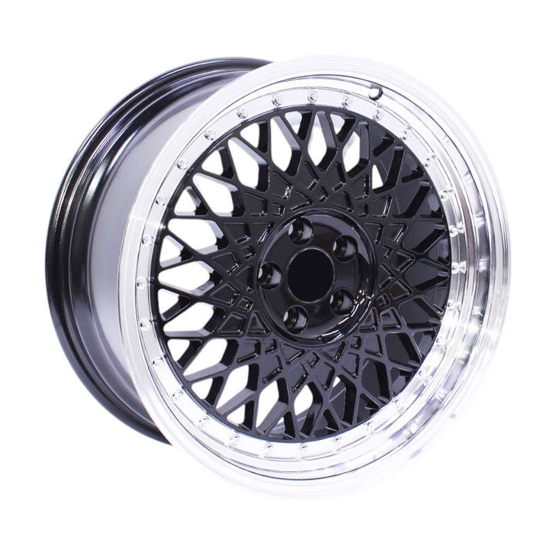 17" E014 5/100 Gloss Black Hyper Lip Alloy Wheels