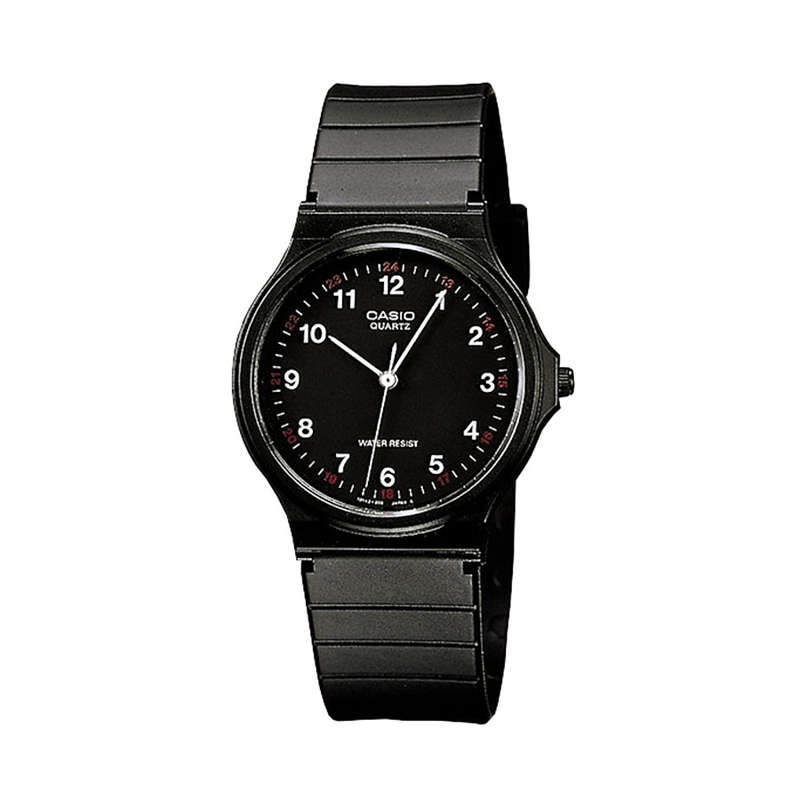 Casio MQ-24-1BULL Analog Black dial with White Numbers Wristwatch