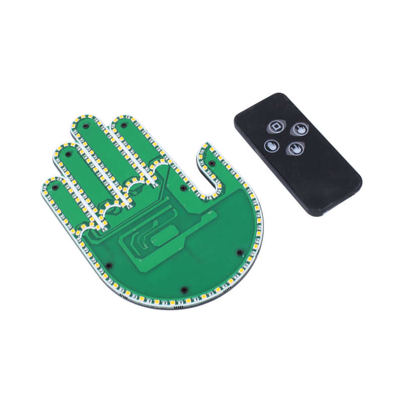 Colourful Hand Gesture Window LED Light
