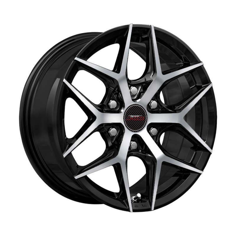 17" A-Line Jax 6/139 Black Machine Face ET35 Alloy Wheels