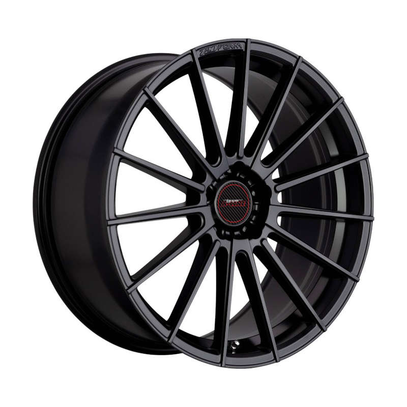 20" A-Line Scarlet 5/100 Velvet Black Flow Form Alloy Wheels