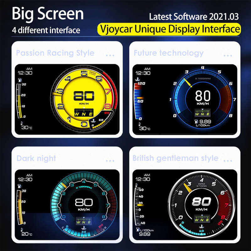 A600 Car OBD2 + GPS Mode HUD Head-up Display Fault Elimination Code