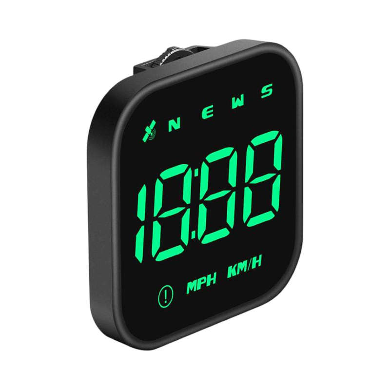 G4S Green GPS Head-Up Display  Compact Speedometer with Compass, Overspeed Alarm &amp; Satelli...