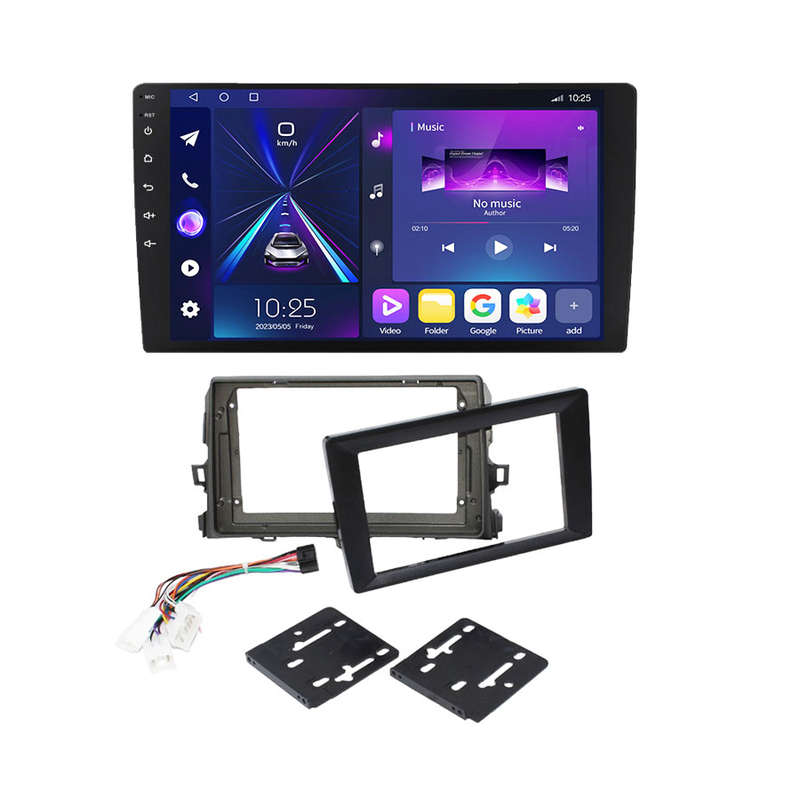 Caska 9" Media Player with Trimplate for Toyota Corolla 2008