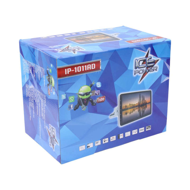 ICE Power IP-1011AD 10.1" Android 13 Multimedia Player  Quad-Core, 2+32GB, Full HD, GPS, WiFi,...