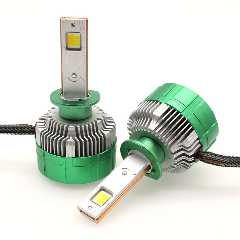 Multi-Purpose LED H1 Headlight Bulbs with Remote (yellow/white/strobe function)