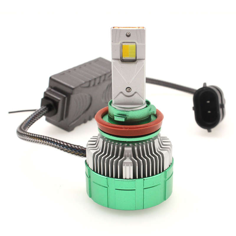 Multi-Purpose LED H11 Headlight Bulbs with Remote (yellow/white/strobe function)