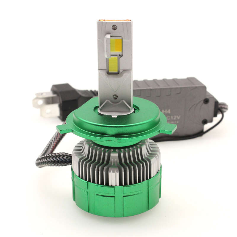 Multi-Purpose LED H4 Headlight Bulbs with Remote (yellow/white/strobe function)