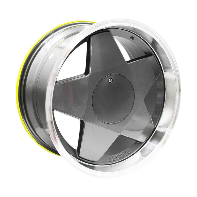 17" F1216 4/5/100 Silver Alloy Wheels