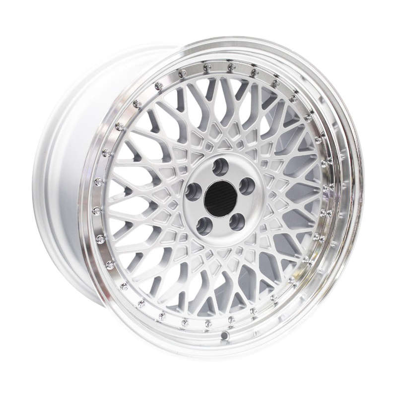 18" TWC323 5/100 Silver Machine Lip Alloy Wheels