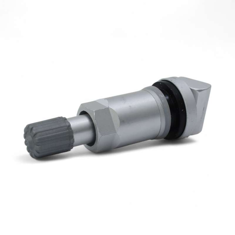 Replacement Tyre Pressure Sensor Valve - TPMS-9015 - for Silver Screw-On Valve